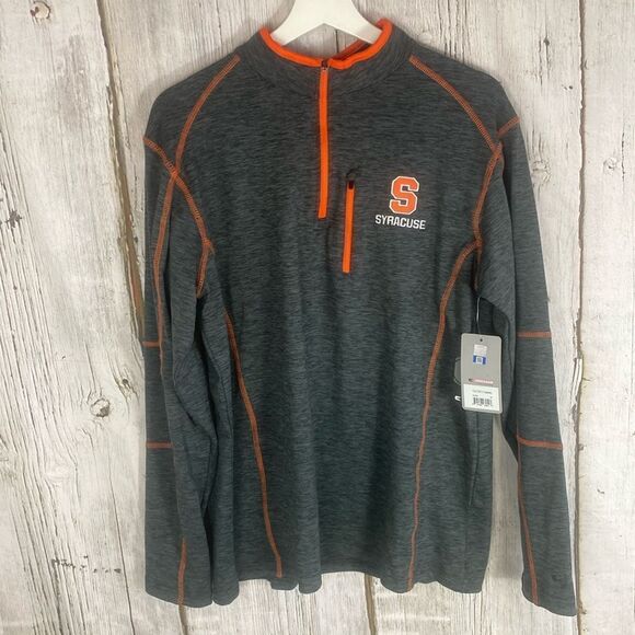 Colosseum Syracuse Orange Lightweight Quarter-Zip Pullover Medium 308 - Picture 1 of 9
